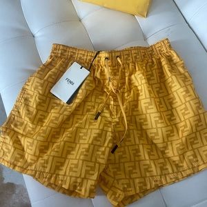 Mens Fendi swimming trunks
